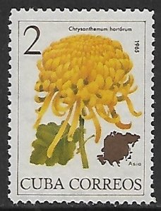 Cuba # 974 - Chrysanthemum - MNH.....{R1}