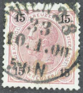 DYNAMITE Stamps: Austria Scott #57 - USED