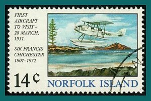 Norfolk Island 1974 First Aircraft, used  #174,SG151