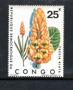 CONGO DEMOCRATIC REPUBLIC 730 MLH* VF Flowers SCV $12.00