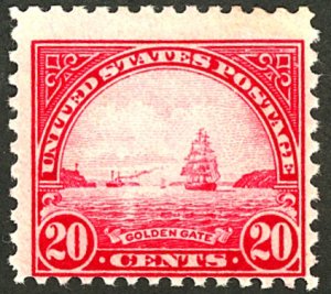 U.S. #567 MINT OG HR 