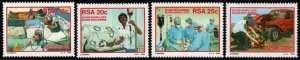 SOUTH AFRICA SG594/7 1986 BLOOD DONOR CAMPAIGN MNH
