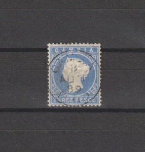 GAMBIA 1880/81 SG 14b USED Cat £45