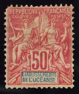 French Polynesia Scott Unused hinged. Used.