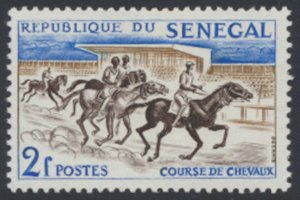 Senegal  Republic   SC# 204 MNH   Horse Race see details/scans 