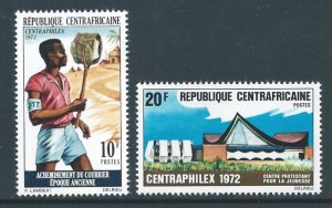 Central African Rep. #174-5 NH Cent. African Philatelic Exhibition