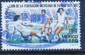 MEXICO C534 50th Anniversary Soccer Federation. Used. (891)