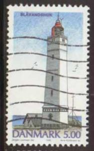 Denmark ~ #1056 ~ Blauvandshuk Lighthouse ~ Used