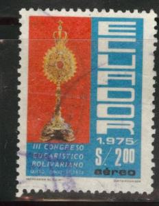 Ecuador Scott C550 used 1975 airmail stamp 
