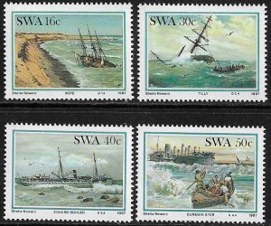 South West Africa #590-3 MNH Set - Shipwrecks