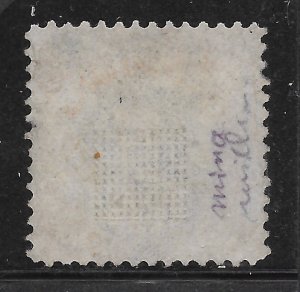 122 Used,  24c. Pictorial,  Fancy Cancel, scv: $2,000, Free Insured Shipping