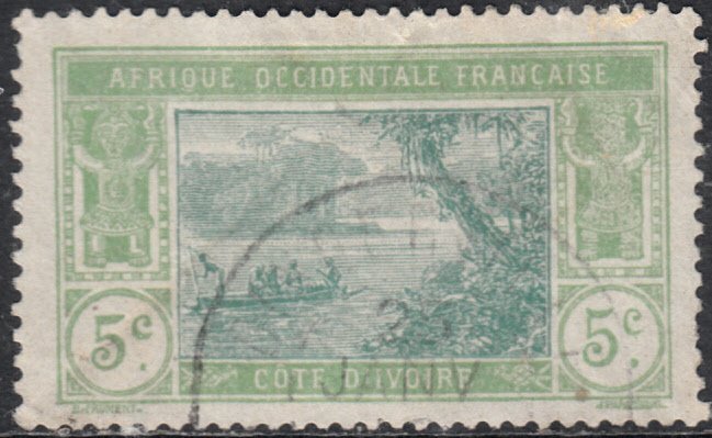 Ivory Coast #455 Used
