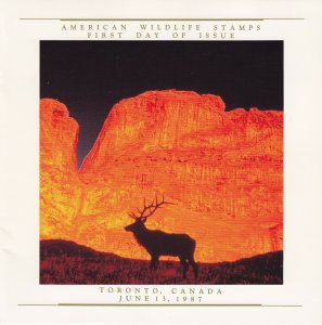 USPS 1st Day Ceremony Program #2286-2335 All 50 Stamps CAPEX '87 + Show Cancels