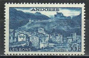 Andorra, French Stamp 137  - Village of Les Bons