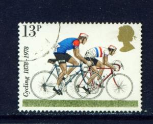 GREAT BRITAIN  -  1978  Cycling  13p  Used as Scan