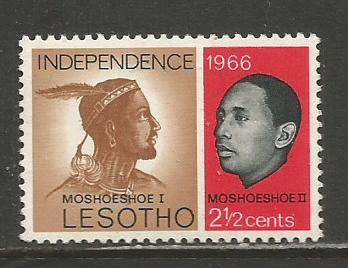 Lesotho    #1  MLH  (1966)