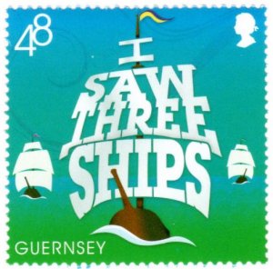 Guernsey Scott 1111-1117 (2010: Christmas Carols)