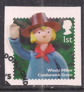 GB 2014 QE2 1st Classic Children's TV ' Windy Miller ex Fdc SG 3555 ( C515 ) 