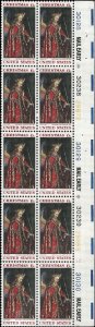 US Scott# 1363  1968 6c multi  Xmas, Angel Gabriel '; TAGGED