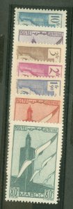 French Morocco #C20-6  Single (Complete Set)