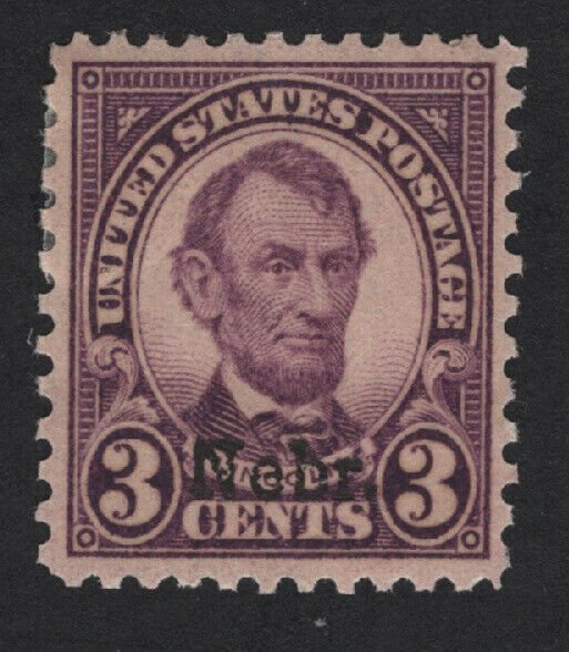 United States MINT Scott Number 672  MH  VF  #X1    - BARNEYS 