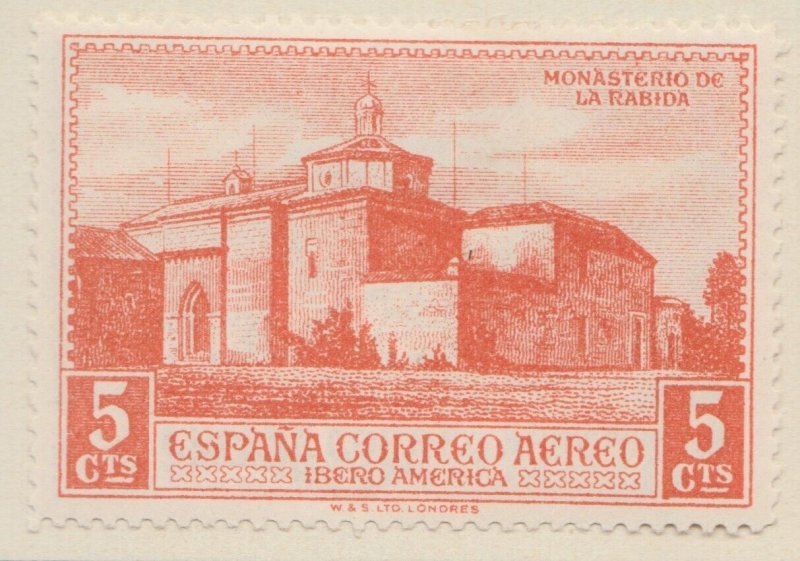 SPAIN Air Post 1930 Spanish American Issue 5c MH* Stamp A29P5F30984-
