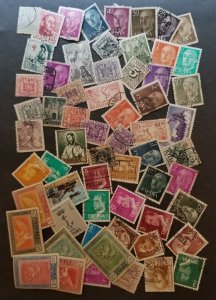 SPAIN  Used Unused Mint MH Stamp Lot Collection T5956