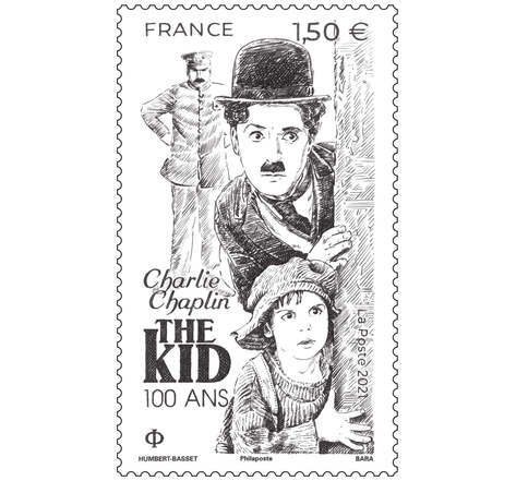 2021 France The Kid - Charlie Chaplin (Scott 5992) MNH