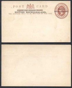 British Bechuanaland O/P on Cape of Good Hope QV 1d Brown Postcard Mint