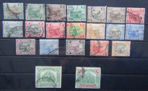 Federated Malay States 1904 - 1922  to $2 Used