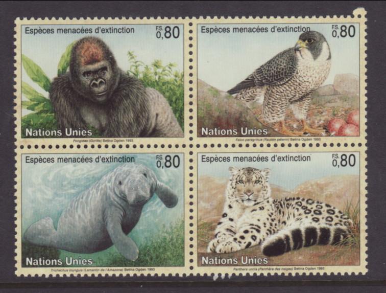 UN Geneva 231a Animals MNH VF