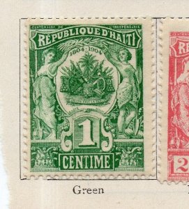 Haiti 1904 Early Issue Fine Mint Hinged 1c. NW-253097