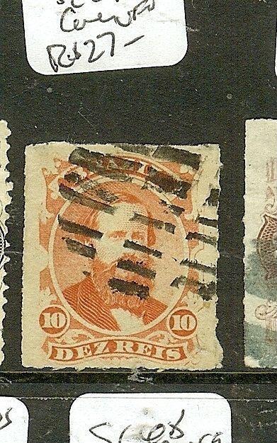 BRAZIL (P1108B) DOM PEDRO 10R  SC61  CORK CANCEL