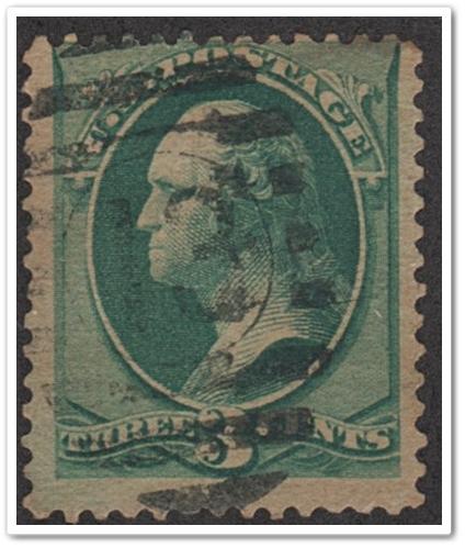 SC#184 3¢ Washington (1879) Used