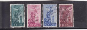 Italy  Scott#  C123-6  Used