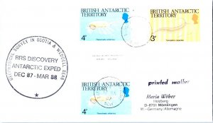 Falkland Islands British Antarctic Territory 3p Tomopteris carpenteri and 4p ...