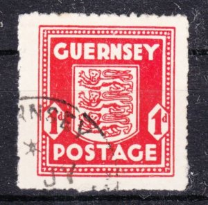 German Occupation Guernsey 1941 Mi#2 used (1113)