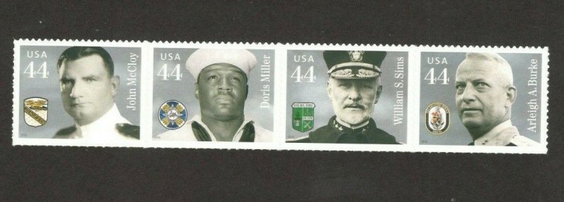 4440-3 Distinguished Sailors Strip Of 4 Mint/nh FREE SHIPPING