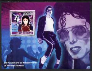 Guinea - Bissau 2007 Michael Jackson perf souvenir sheet ...