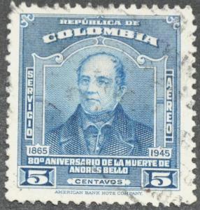 DYNAMITE Stamps: Colombia Scott #C145  USED