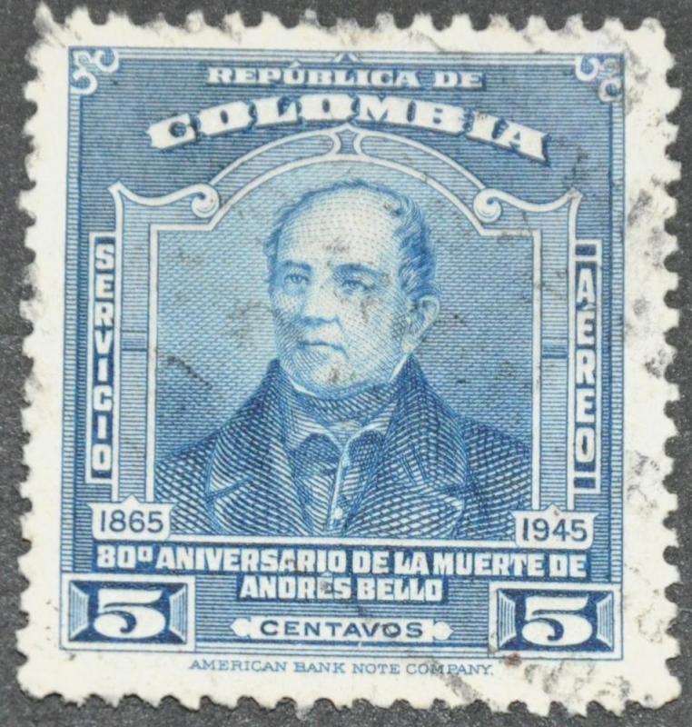 DYNAMITE Stamps: Colombia Scott #C145  USED