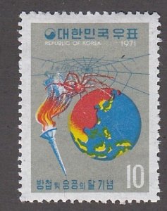 Korea (South) # 747, Torch, Globe & Spider, Mint LH, 1/3 Cat.