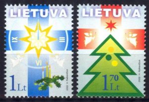 Lithuania 2002 Christmas Sc.731/2 MNH