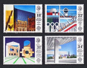 Great Britain Europa CEPT British Architects 4v 1987 MNH SC#1176-1179