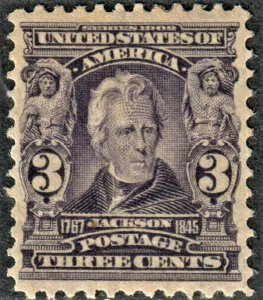 302 F/VF 75, MINT OGh Grade