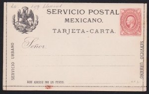 MEXICO Early lettercard - unused...........................................a4659