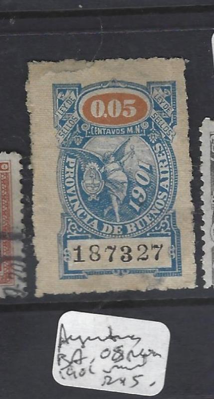 ARGENTINA  (P1509B)  BUENOS AIRES REVENUE  1901