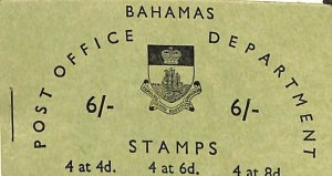Bahamas 1965, Definitives booklet, MNH