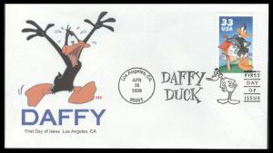 #3306 Daffy Duck CEC FDC