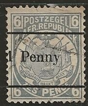 Transvaal  | Scott # 145 - Used